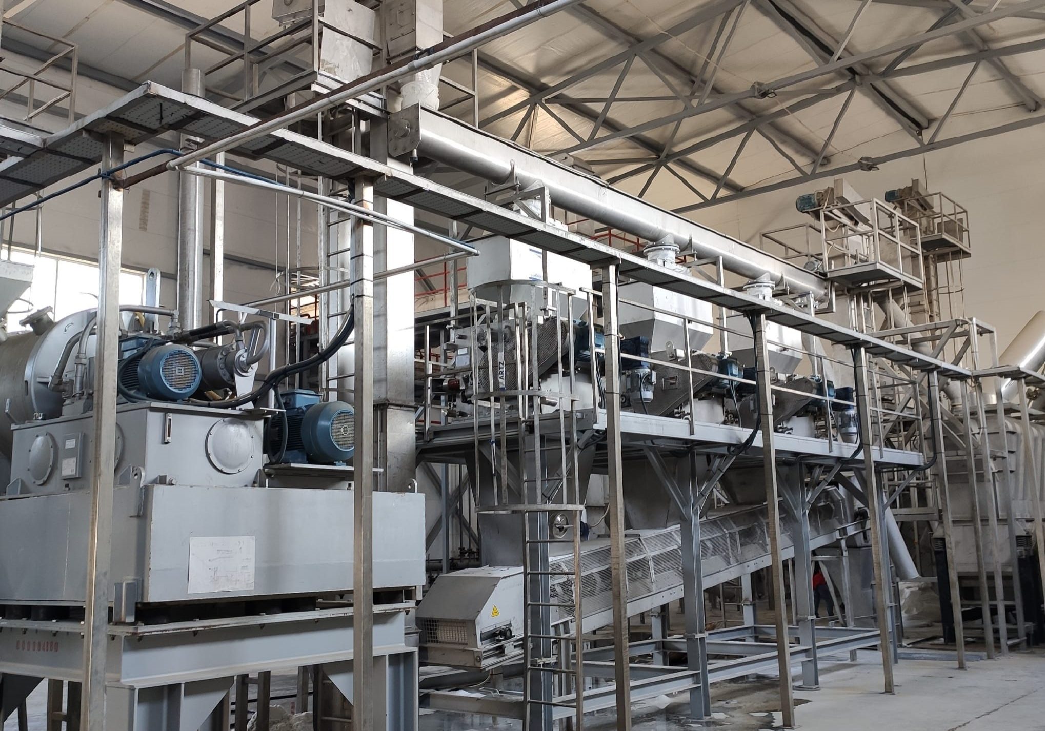 Serra install the Third Salt Processing Line in Kazakhstan